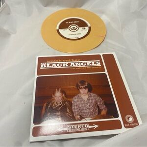 BLACK ANGELS WATCH OUT BOY / I'D RATHER BE LONELY 45 US RSD 2012 ORANGE VINYL